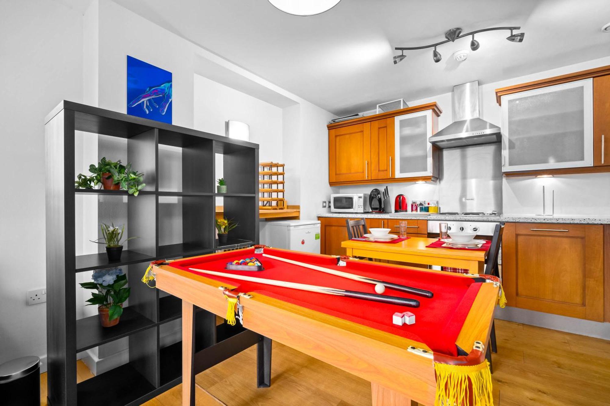 Central Flat Pool Table Balcony Sheffield Zewnętrze zdjęcie